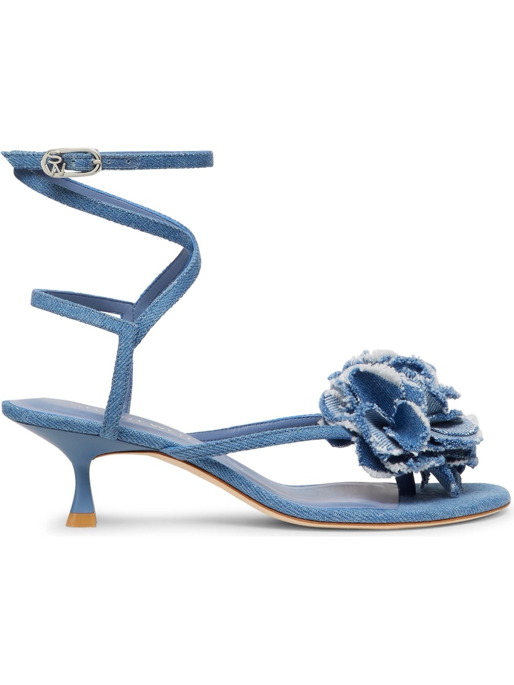 Stuart Weitzman Belize 50 Sandals Sz 7 BNWB - Picture 4 of 7